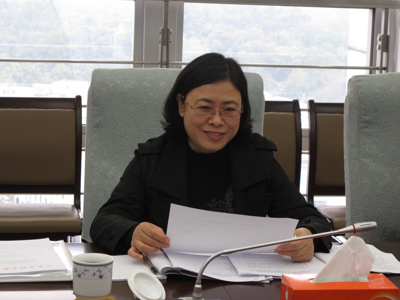 徐小莉副市长一行到市妇联调研
